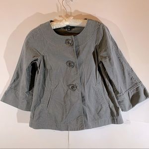 Gap Velvet swing Jacket Sz 4